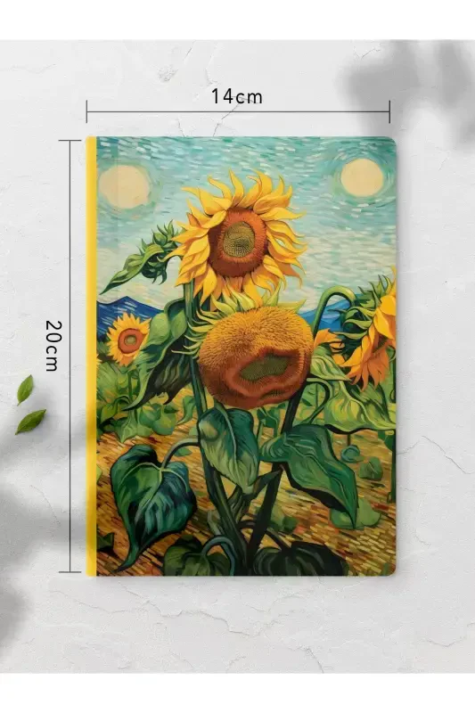 Van Gogh Defter Seti - Sanat Temalı - 4 Adet - 14cm*20cm - 64 Sayfa - Çizgisiz-Van Gogh - 5