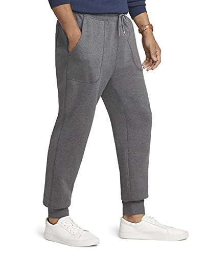 Van Heusen Men's Slim Fit Essential Ponte Drawstring Jogger Pant - 5