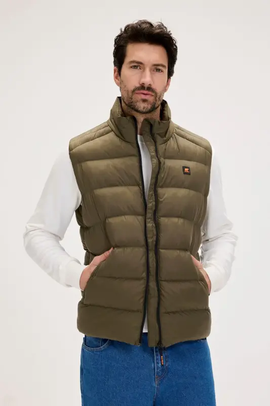 Vance Haki Erkek Yelek - KHAKI - 6