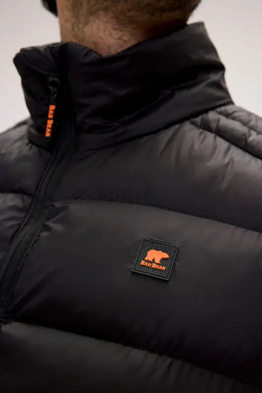 Vance Siyah Erkek Yelek-NIGHT - BAD BEAR