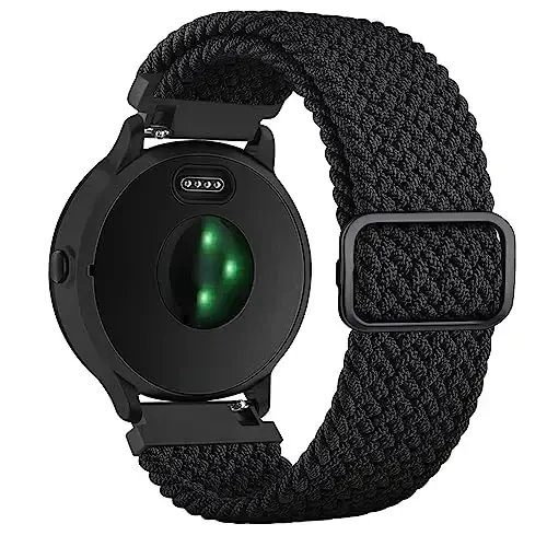 Vancle Amazfit GTR 4 / GTR 3 Pro uchun Braided Solo Loop Band, 22mm Amazfit Bip 5 Bands ayollar erkaklar uchun tez ajratiladigan almashtiriladigan bilaguzuk - 1