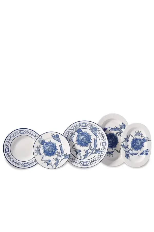Vanessa Collection 26 Piece Round Dinner Set - 1