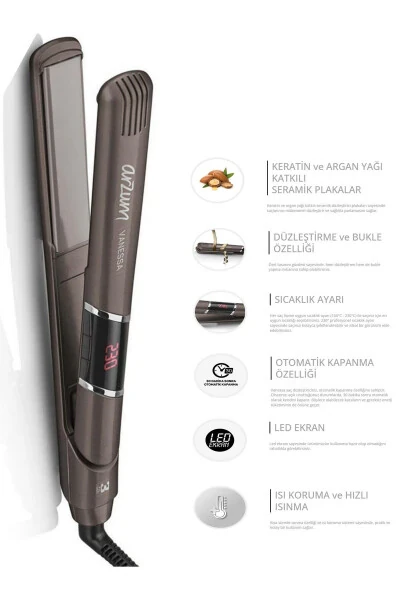Vanessa Hair Straightener AR5021 Vizon - ARZUM