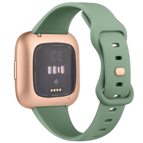 Vanjua Fitbit Versa 2 Bantları için İnce Bant Kadınlar, Yumuşak Silikon Ayarlanabilir Değiştirme Bileklikler Spor Kayışı Fitbit Versa 2 / Fitbit Versa / Versa Lite / Versa SE Akıllı Saat ile Uyumlu - 6