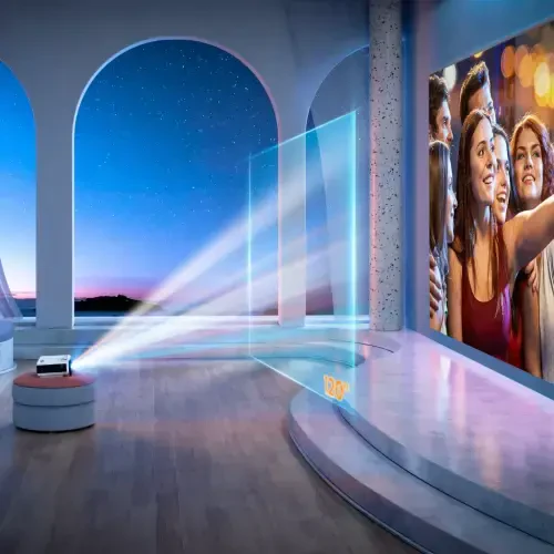 VANKYO Leisure 3 Pro Native 1080P Projector, Full HD 5G Wifi Projector with LCD Display - 10