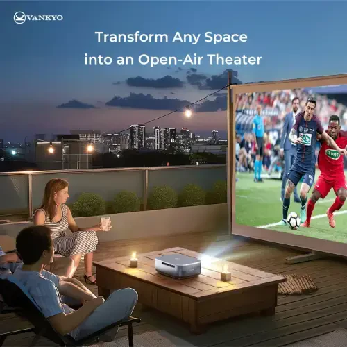 VANKYO Performance V700 Pro Native 1080P Outdoor Movie Projector, Built-in Streaming Video, Auto Keystone, Auto Focus, Bluetooth, Portable Projector, 120