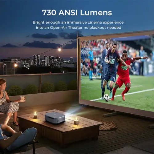 VANKYO Performance V700 Pro Native 1080P Outdoor Movie Projector, Built-in Streaming Video, Auto Keystone, Auto Focus, Bluetooth, Portable Projector, 120