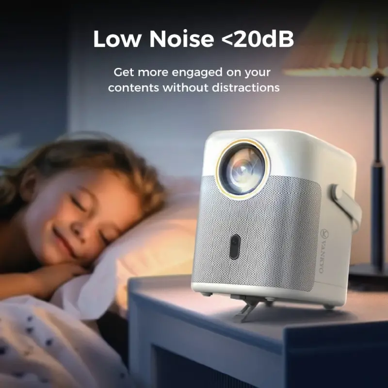 VANKYO-Performance H300W Native 1080P Portable Smart Projector, 5G Wifi and Bluetooth Outdoor Movie Projector, Wireless Mirroring, Auto Keystone - 5