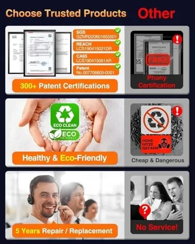 VANMASS Phone Holders for Your Car 2025 Ultimate Phone Mount Military-Grade Windshield Dashboard Vent【Newest Best Strongest】 Cell Phone Car Mount for iPhone 16 Pro Max 15 Samsung Android,Blue - 6