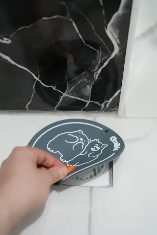 Vanna, Oshxona, Lavabo Drenajini To'suvchi Qopqoq Hidi Oldini Oluvchi Mat - 3