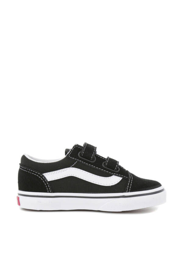 Vans Old Skool V Chaqaloqlar uchun kundalik poyafzallar Qora - 10