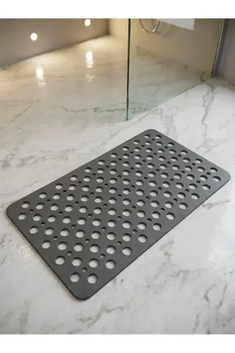 Vantuzli silikon Bubble banyo gilami dush sirpanishga qarshi 36x66 Vantuzli banyo gilami-aralash - 8