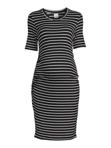 Time and Tru Women’s Maternity Ruched Dress - 6
