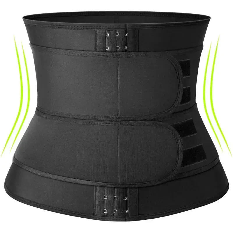 Vaslanda Neoprene Sweat Waist Trainer Corset Trimmer Shaper Belt for Women - 6