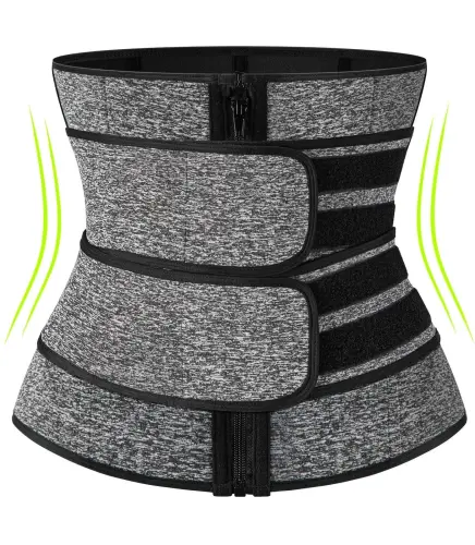 Vaslanda Neoprene Sweat Waist Trainer Corset Trimmer Shaper Belt for Women - 7