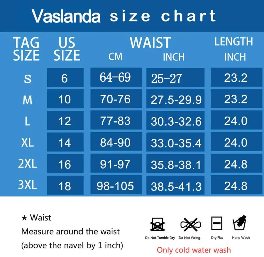 Vaslanda Women Waist Trainer Vest Slim Corset Neoprene Sauna Tank Top Zipper Weight Loss Body Shaper Shirt - 7