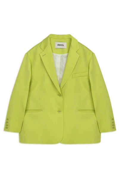 Vatkalı oversize blazer - İPEKYOL (1)