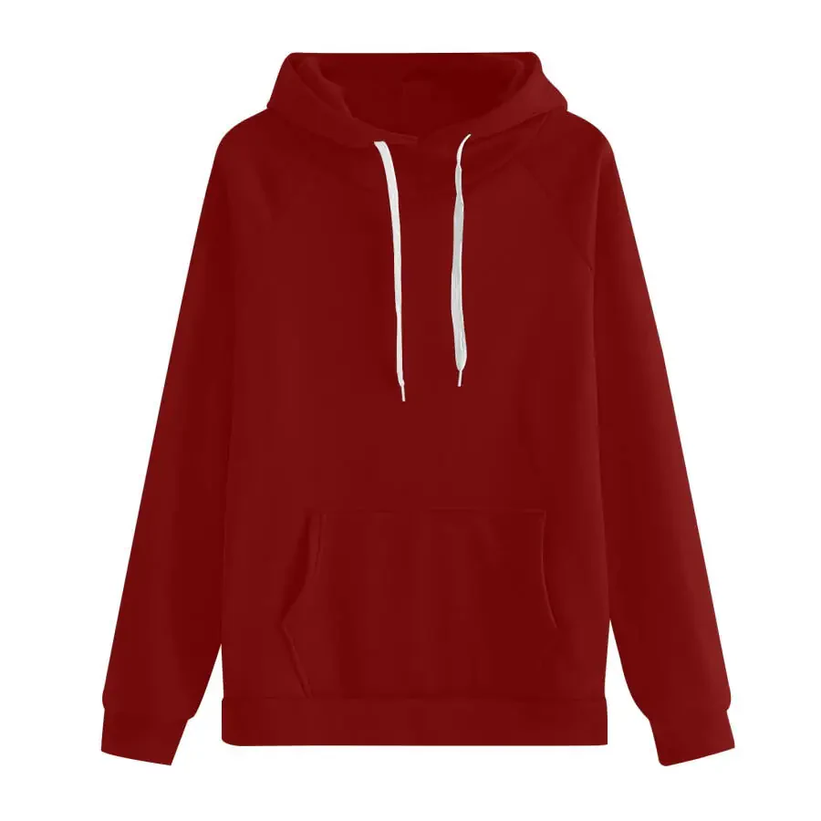 VBTAPA Ayollar uchun Hoodie Sport kostyumi 2 qismli Kundalik sport kostyumi Uzun qisma tortmali futbolka Jogger sport shimlar cho'ntaklar bilan mos keladigan to'plamlar 2025 Kuzgi Kiyimlar Prime Savdo Chegirmasi Sharob M - 5