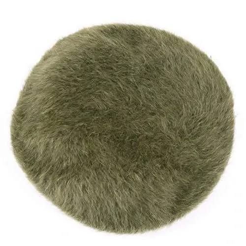 VECRY Lady French Beret 100% Wool Beret Floral Dress Beanie Qishki Shlyapa - 5