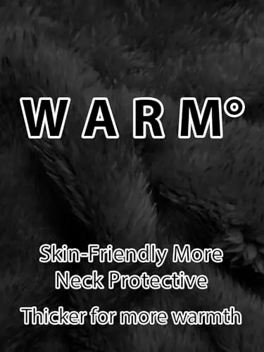 VELAI Balaclava Fleece Ski Mask for Men Women Winter Face Masks Windproof Hooded Scarf Cold Weather Hat Neck Warmer - 5