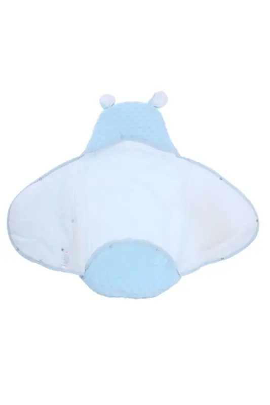 Velbua Baby Swaddle Blanket Blue-BLUE - 3