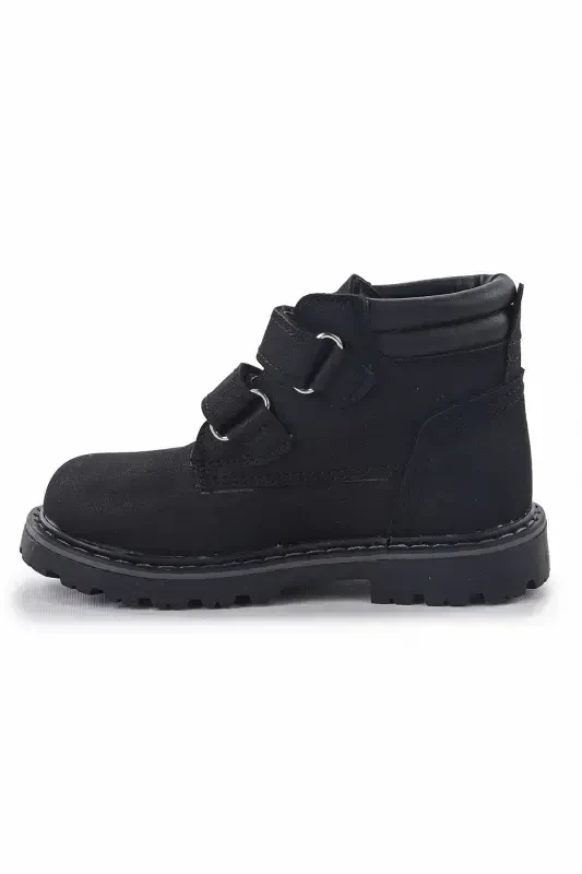 Velcro Baby Boy Boot Shoes Arz 1118-Black - 4