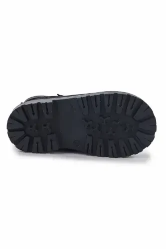 Velcro Baby Boy Boot Shoes Arz 1118-Black - 5
