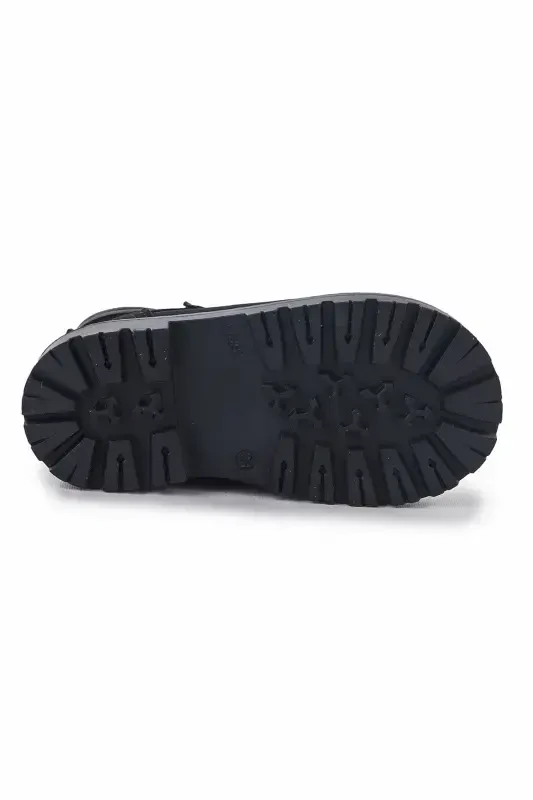 Velcro Baby Boy Boot Shoes Arz 1118-Black - 5