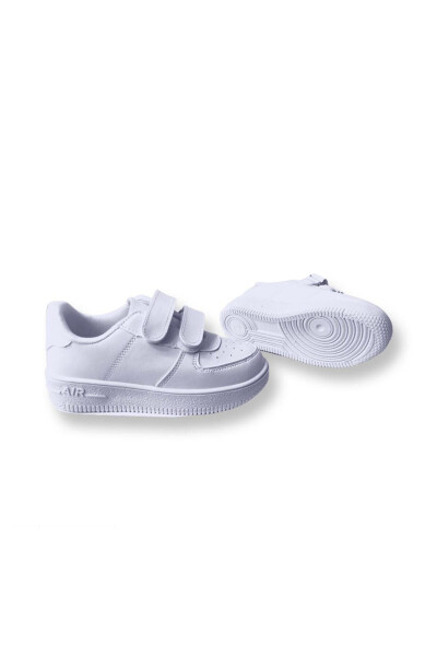 Velcro Baby White Baby Sports Shoes - 12