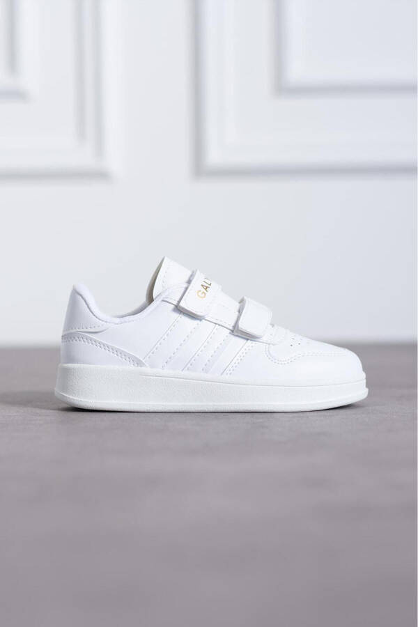 Velcro Baby White Baby Sports Shoes - 5