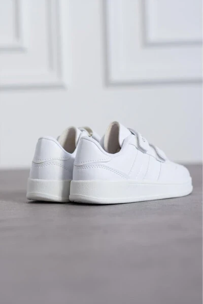 Velcro Baby White Baby Sports Shoes - 3