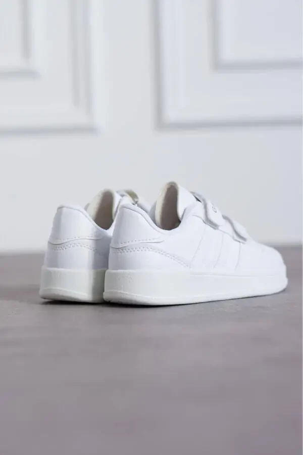 Velcro Baby White Baby Sports Shoes - 3