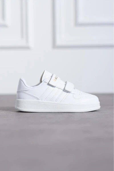 Velcro Baby White Baby Sports Shoes - 5