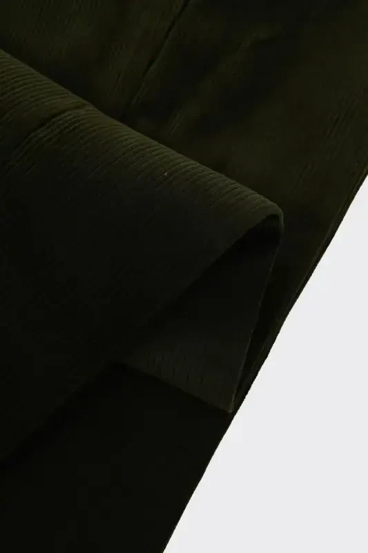 Велюровые джоггеры мужские -kaw2510w-хаки - 4