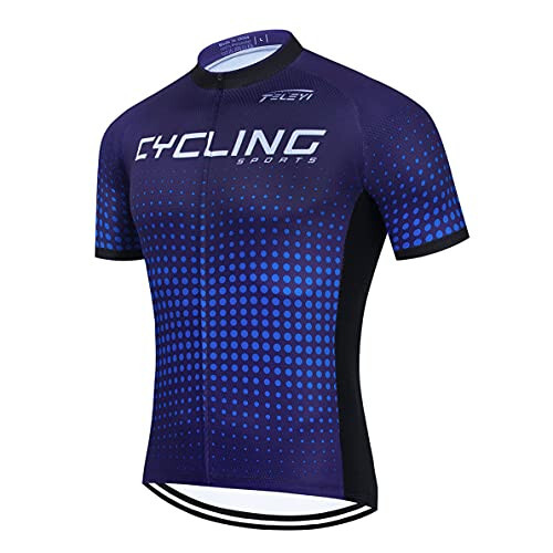 Velo Maykasi Erkak Velo Yuqori Qismi Velo Futbolkasi Cho'ntaklar Velo Kiyimlari MTB Tog' Tog' Univormasi Jamoa Bluzkasi Qisqa Yeng Tez Quriydigan Binafsha XXXL - WeimoMonkey