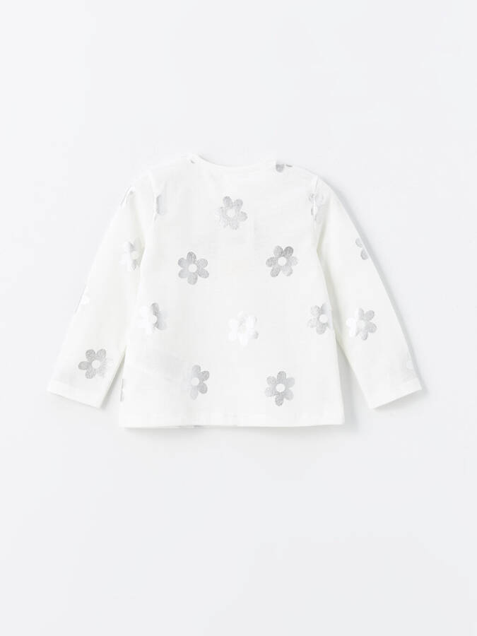 Velo Yaka Uzun Yengli Qizchacha Blusas va Shorti Yubka 2 qismli To'plam - 17