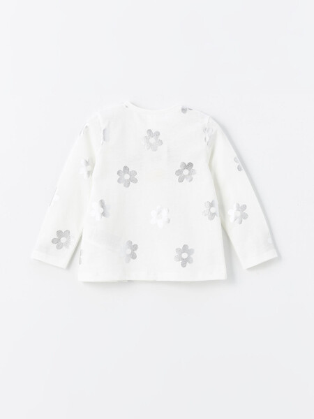 Velo Yaka Uzun Yengli Qizchacha Blusas va Shorti Yubka 2 qismli To'plam - 6