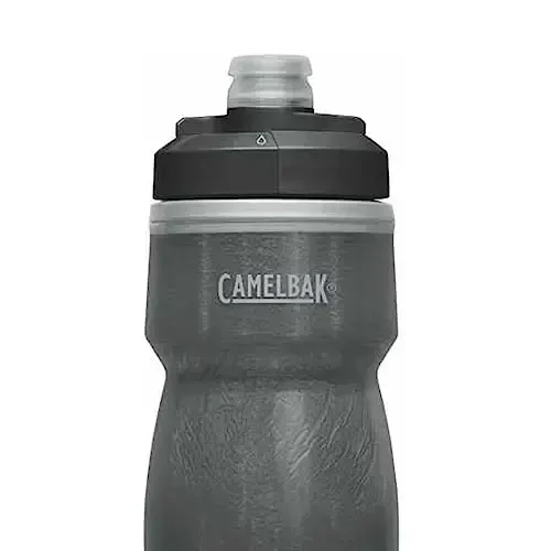 Велобутылка CamelBak Podium Chill с изоляцией - Бутылка с легким сжатием - Подходит для большинства велокреплений - 21 унция, черный - 4