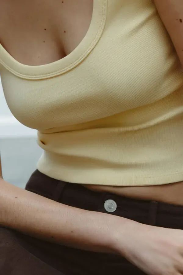 Velosiped yoqali futbolka - Sariyog' - 5