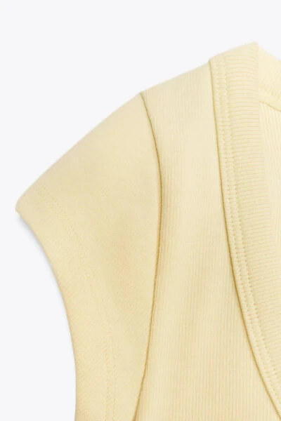 Velosiped yoqali futbolka - Sariyog' - 10