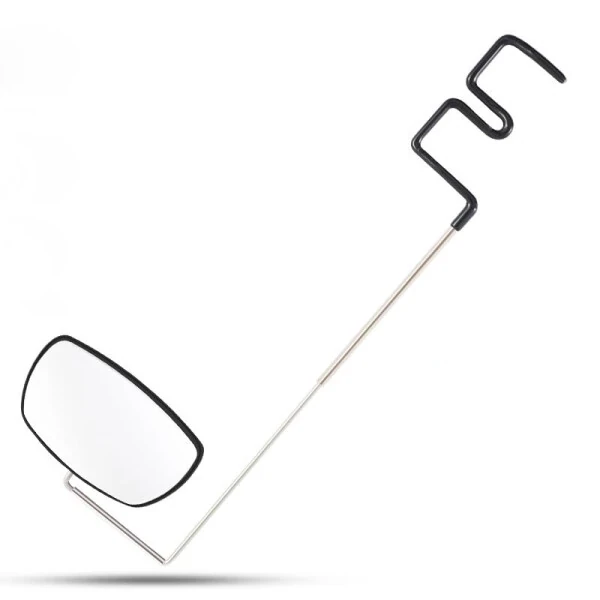 Велосипедное зеркало SquEqu для крепления очков для езды на велосипеде Зеркало заднего вида Велосипедные зеркала заднего вида Регулируемый широкий угол обзора для езды по горным дорогам Солнцезащитные очки Близорукие очки для миопии - SquEqu