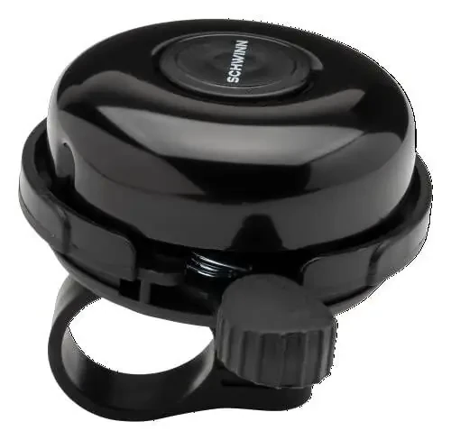 Велосипедный звонок Schwinn Classic Black, Велосипедные аксессуары, Велосипеды для детей и взрослых, Легкая установка, Громкий звук звонка - 6