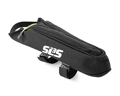 Велосумки SLS3 Aero Top Tube Bike Bag — маленькая, устойчивая и безопасная для гонок по триатлону и велоспорту. Аксессуары для триатлона и велоспорта. Премиум-дизайн с низким профилем снижает сопротивление. Велосумка, идеально подходящая для верхней трубы рамы. - 1