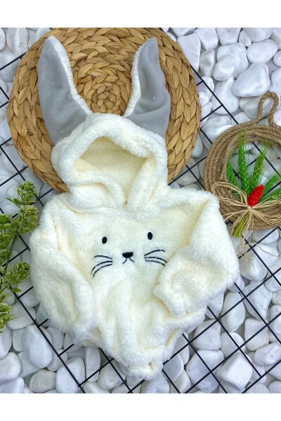 Welsoft Peluş Unisex Kışlık Bebek Çıtçıtlı Badi - ADEN KIDS (1)