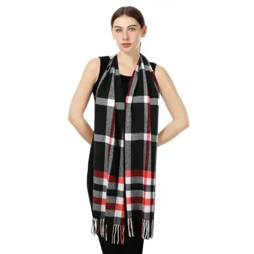 Velurie Ayollar Qishki Sharf Elegant Ro'mol O'rash Erkaklar Oliy Qulaylik Uslubi CasModazoneere Hissi Unisex Ajoyib Abadiy Dizayn - 4