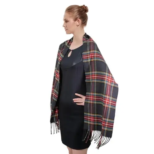 Velurie Women Winter Scarf Elegant Shawl Wrap Men Supreme Comfort Style CasModazoneere Feel Unisex Exquisite Timeless Design - VELURIE
