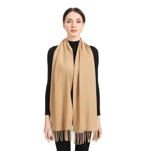 Velurie Women Winter Scarf Elegant Shawl Wrap Men Supreme Comfort Style CasModazoneere Feel Unisex Exquisite Timeless Design - VELURIE