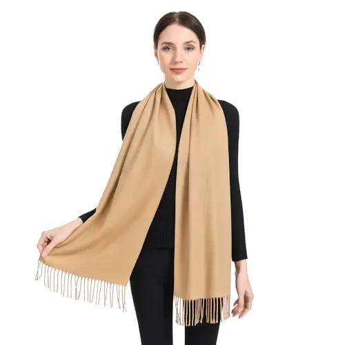 Velurie Women Winter Scarf Elegant Shawl Wrap Men Supreme Comfort Style CasModazoneere Feel Unisex Exquisite Timeless Design - 2