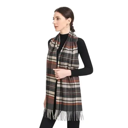 Velurie Women Winter Scarf Elegant Shawl Wrap Men Supreme Comfort Style CasModazoneere Feel Unisex Exquisite Timeless Design - 2