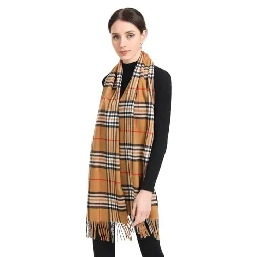 Velurie Women Winter Scarf Elegant Shawl Wrap Men Supreme Comfort Style CasModazoneere Feel Unisex Exquisite Timeless Design - 2